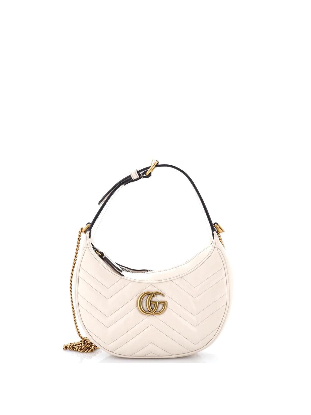 Gucci Gg Marmont Half Moon Hobo #279220G13B